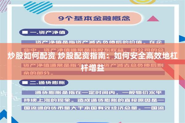 炒股如何配资 炒股配资指南：如何安全高效地杠杆增益