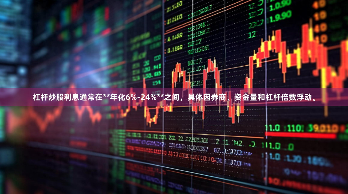 杠杆炒股利息通常在**年化6%-24%**之间，具体因券商、资金量和杠杆倍数浮动。